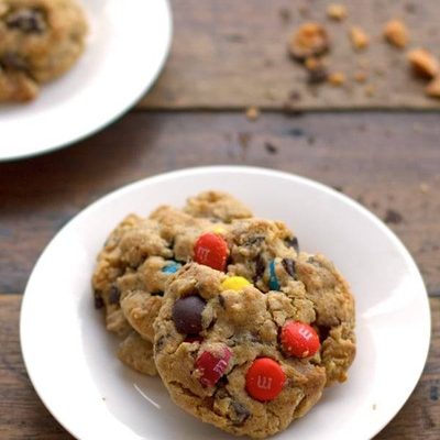 A picture of Butterfinger Monster Cookies
