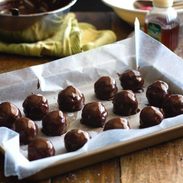 dark chocolate coconut bites