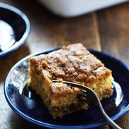 Cinnamon Sugar Zucchini Coffee Cake from Pinch of Yum