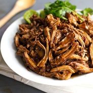 Honey Glazed Crockpot Chicken Adobo - simple pantry ingredients, hardly any hands-on time, 200 calories. | https://fresh-shape.today