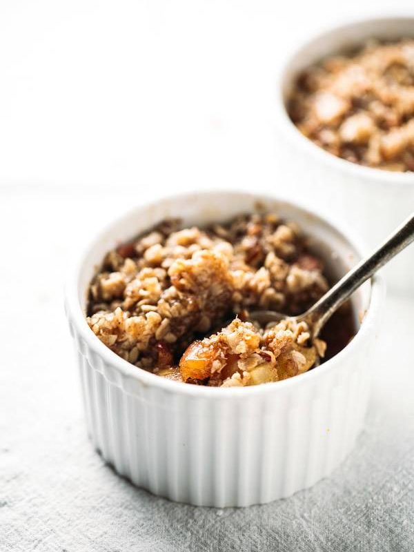 Coconut Oil Apple Crisp