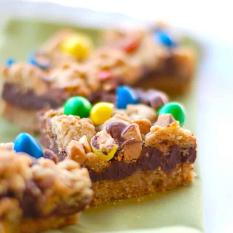A picture of Candy Fudge Bars