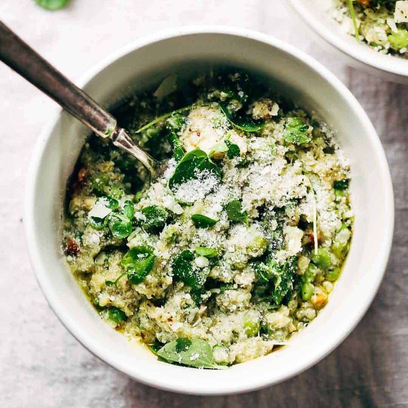 A picture of Crockpot Quinoa Chicken Primavera