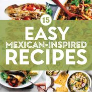 Easy Mexican recipes in a collage.