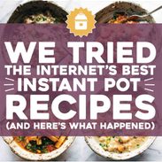 Top Instant Pot recipes from the internet.