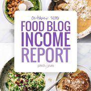 October Traffic and Income Report | pinchofyum.com