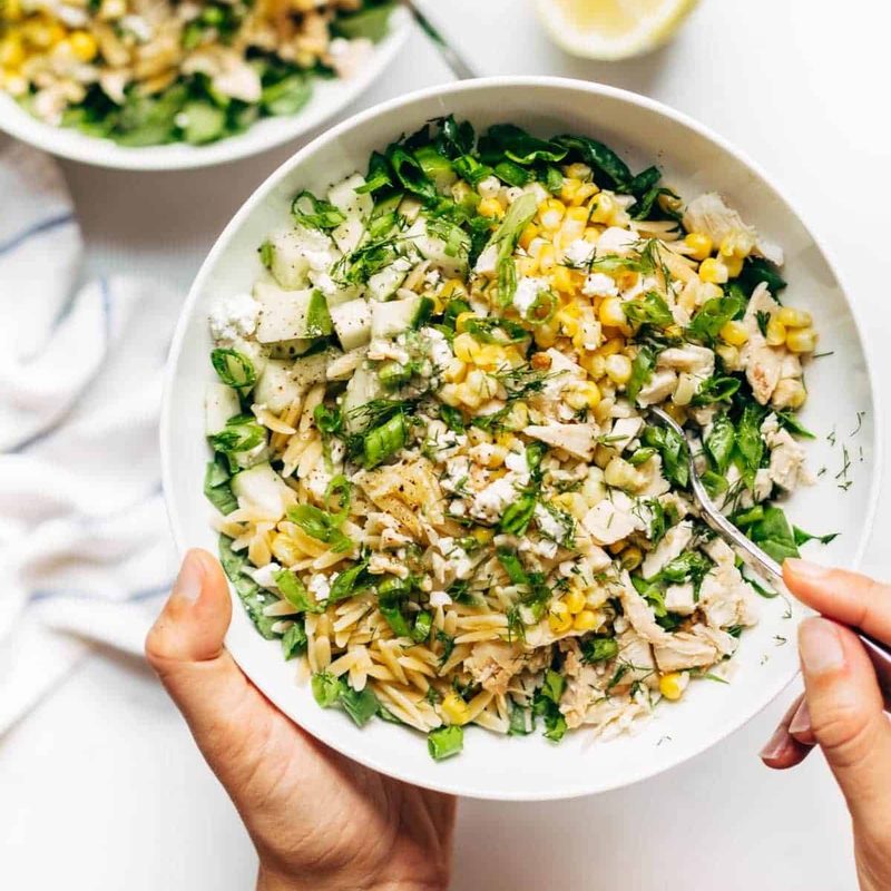 A picture of Zippy Orzo Summer Salad