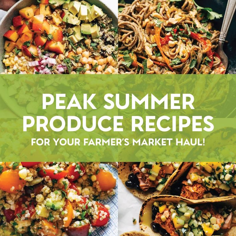 Summer produce recipes.