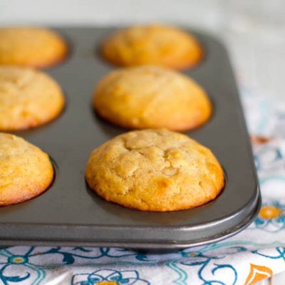 A picture of {Vegan} Peanut Butter & Honey Muffins